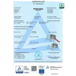 Clearance Leikkimökki Toby sis.keinusetin 2,1 m² Leikkimökit