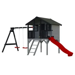 Clearance Leikkimökki Toby sis.keinusetin 2,1 m² Leikkimökit