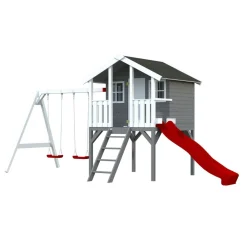 Clearance Leikkimökki Toby sis.keinusetin 2,1 m² Leikkimökit