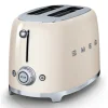 Leivänpaahdin TSF01CREU 2-viipaleen kerma*Smeg Clearance