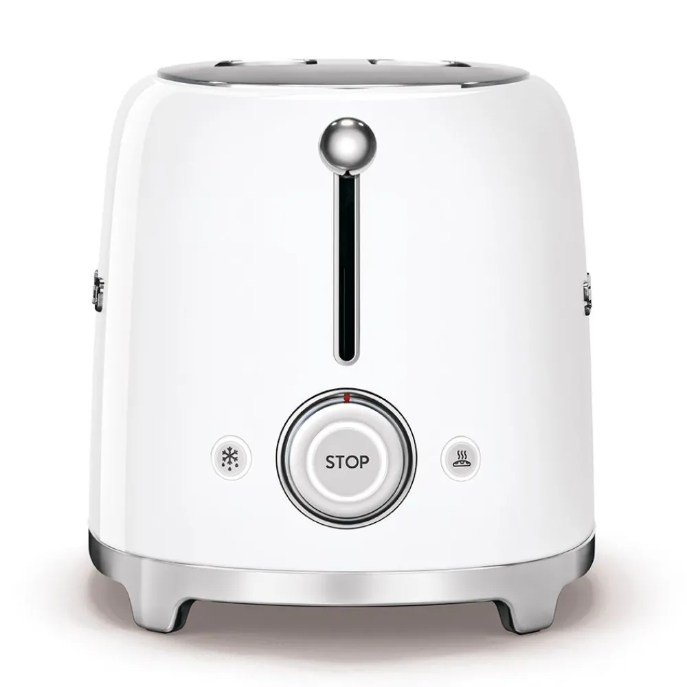 Leivänpaahdin TSF01 2 viipaletta valkoinen*Smeg Clearance