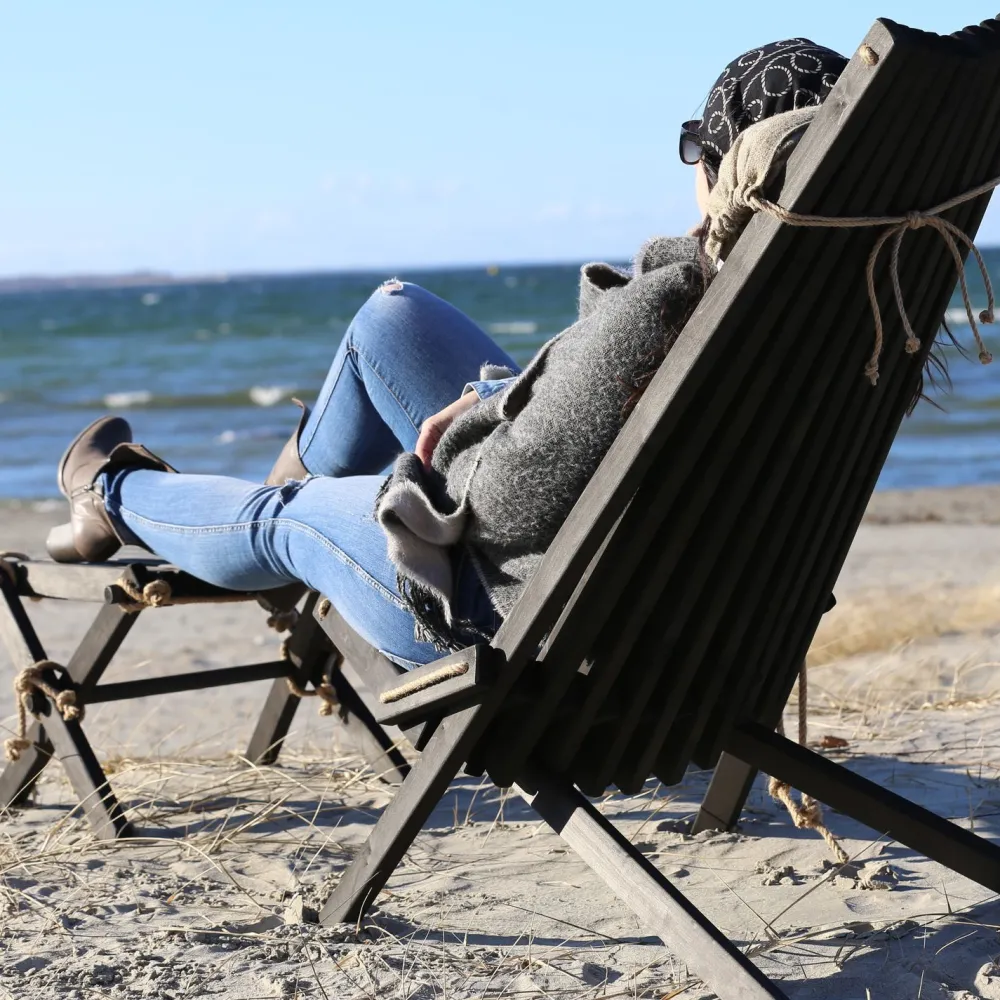 Lepotuoli Ekotuoli tervaleppä musta*EcoFurn Best