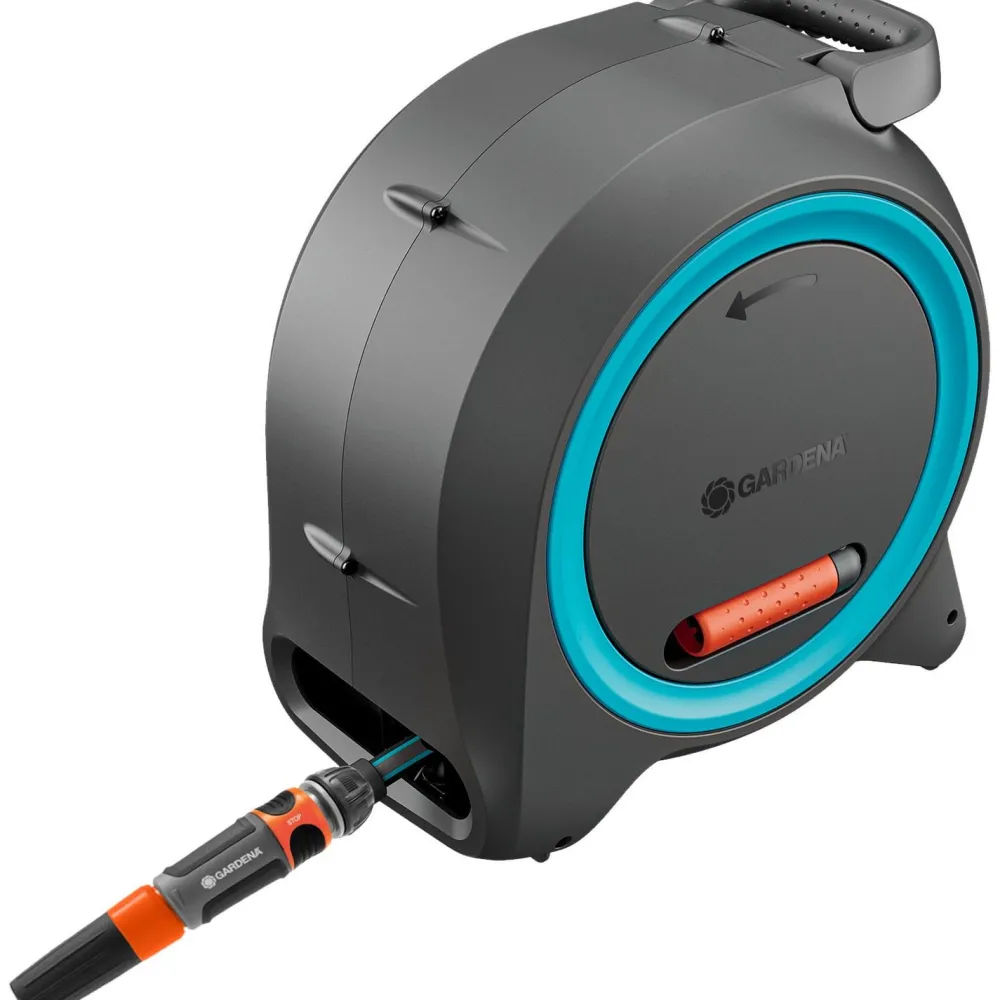 Letkukela Dual Manual M 20 m seinäkiinnitys / siirrettävä*Gardena Outlet