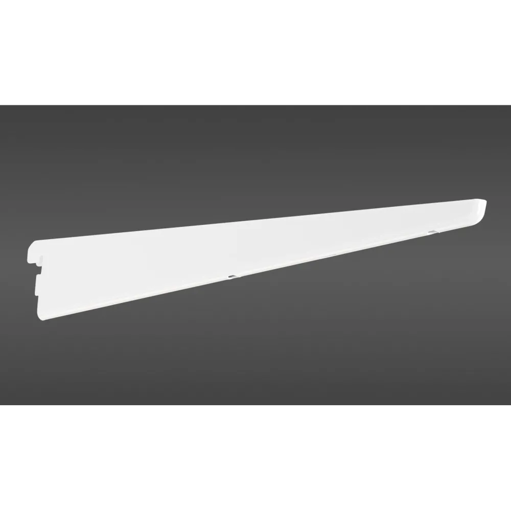 New Levyhyllyn kannatin tankopidin reiällä 40 Classic 370x13x61 mm valkoinen Säilytysjärjestelmät