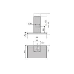 Discount Liesikupu CHV-8509-S rst Liesituulettimet|Liesituulettimet Huippuimuriohjauksella