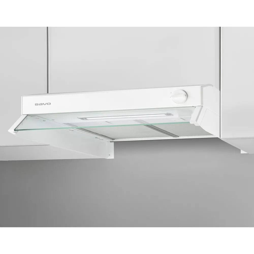Clearance Liesikupu FK-8105-W 50 cm valkoinen Liesikuvut Ilman Moottoria|Kalusteisiin Asennettavat Liesituulettimet