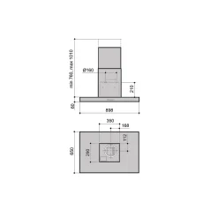 Online Liesikupu IV-8509-S 90 cm rst saarekemalli Saarekeliesituulettimet