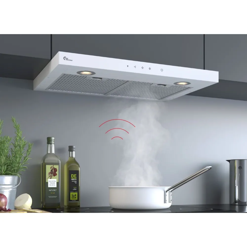 Liesikupu Super Silent GT Smart Home 600 mm ulkoiselle moottorille valkoinen*Thermex New