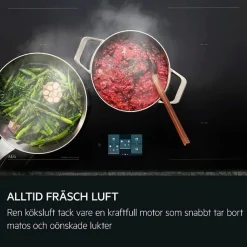Liesituuletin DPE5650M, 59.8cm, kaapiston alle, teräs*AEG Discount
