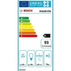 Liesituuletin Serie 4 DUL63CC50, 60cm, teräs*Bosch Online