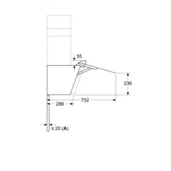 Hot Liesituuletin Serie 4 DWK67FN60 60cm musta Liesituulettimet|Liesituulettimet Moottorilla