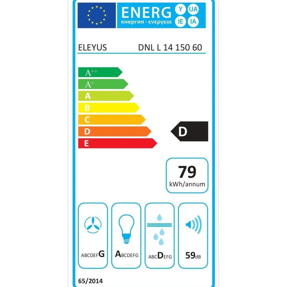 Liesituuletin DNL L14 150 50WH 50 cm valkoinen*Eleyus New