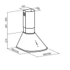 New Liesituuletin KVL L16 200 50BL, 50cm, musta Liesituulettimet|Liesituulettimet Moottorilla