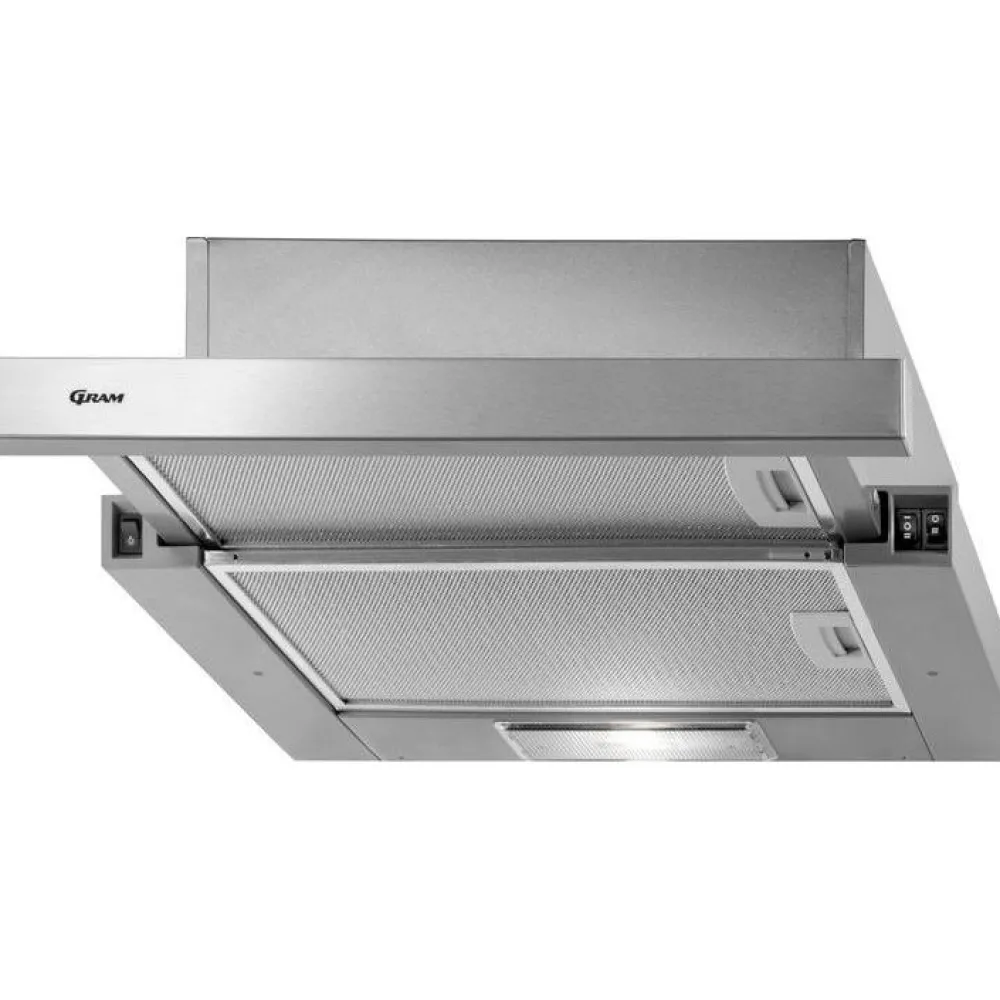 Liesituuletin EFU 503-90 X 50cm teräs*Gram New