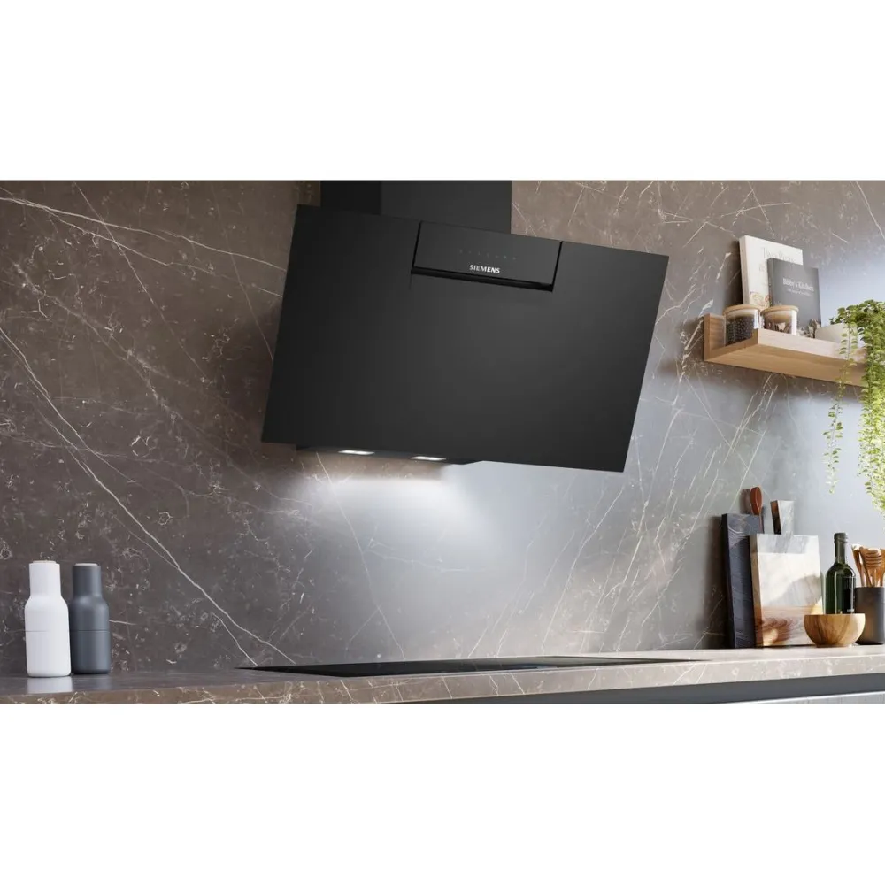 Discount Liesituuletin iQ300 LC87KFN60 80cm musta lasi Liesituulettimet|Liesituulettimet Moottorilla