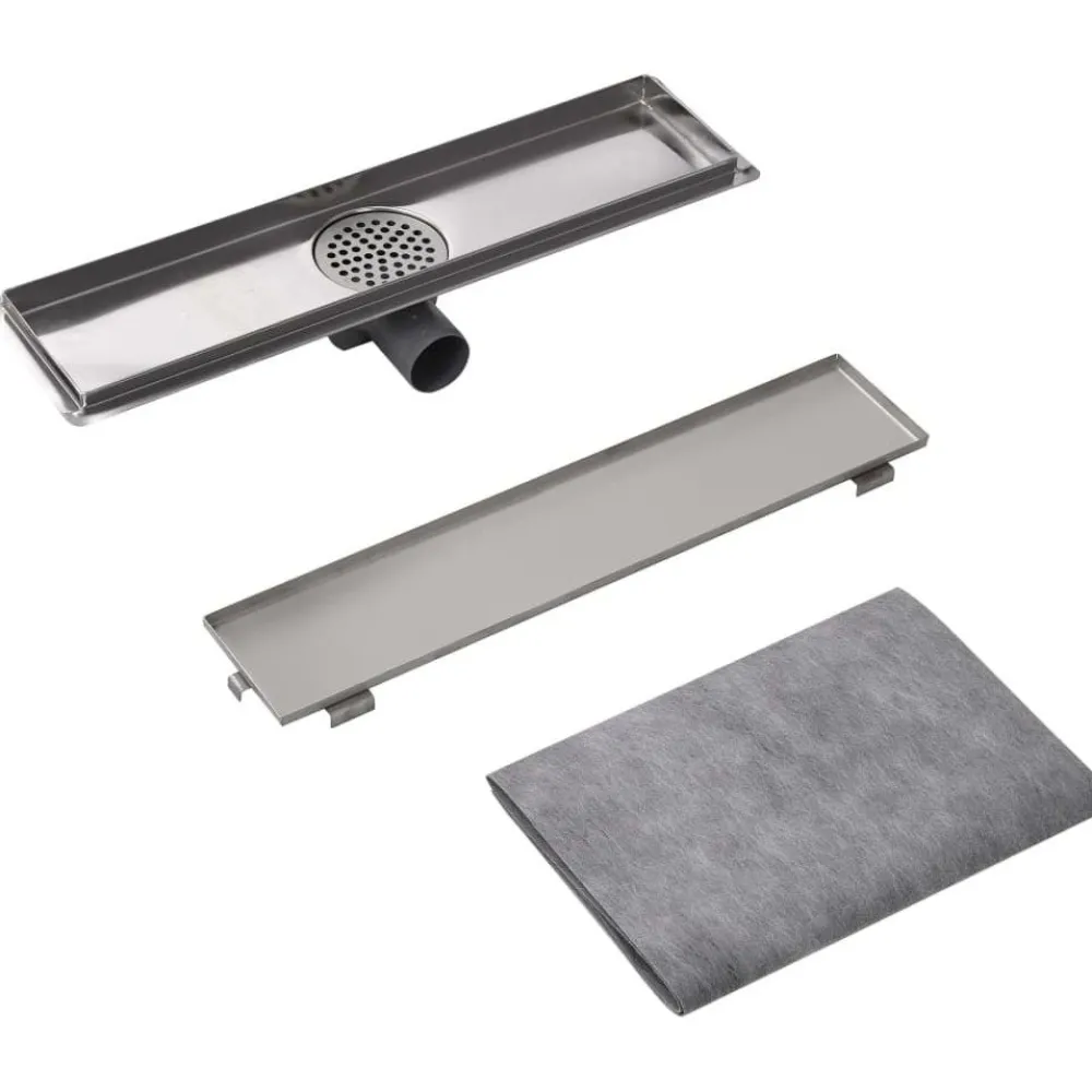 Lineaarinen Suihkukaivo 530x140mm Ruostumaton Teräs*FinePRICE Best