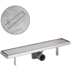 Lineaarinen Suihkukaivo 530x140mm Ruostumaton Teräs*FinePRICE Best