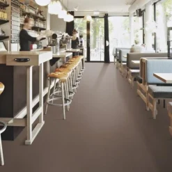 Linoleumilaatta Marmoleum Click Orbit 30x60 cm vaaleanruskea harmaa*Forbo Outlet