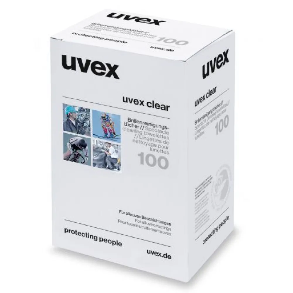 Linssinpuhdistusliinat , 3 kpl*Uvex Sale