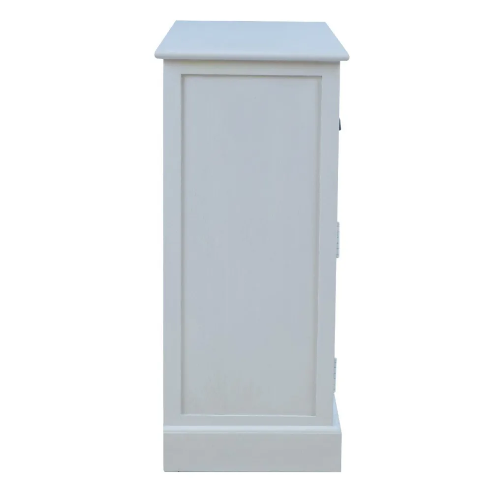 Lipasto Meldon 75x33x75cm, valkoinen*Home4you