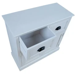 Lipasto Meldon 75x33x75cm, valkoinen*Home4you
