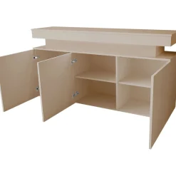 Lipasto 3D 160 GLOSSA 08, LED-valaistuksella, 83x160cm, beige*Nomla Discount