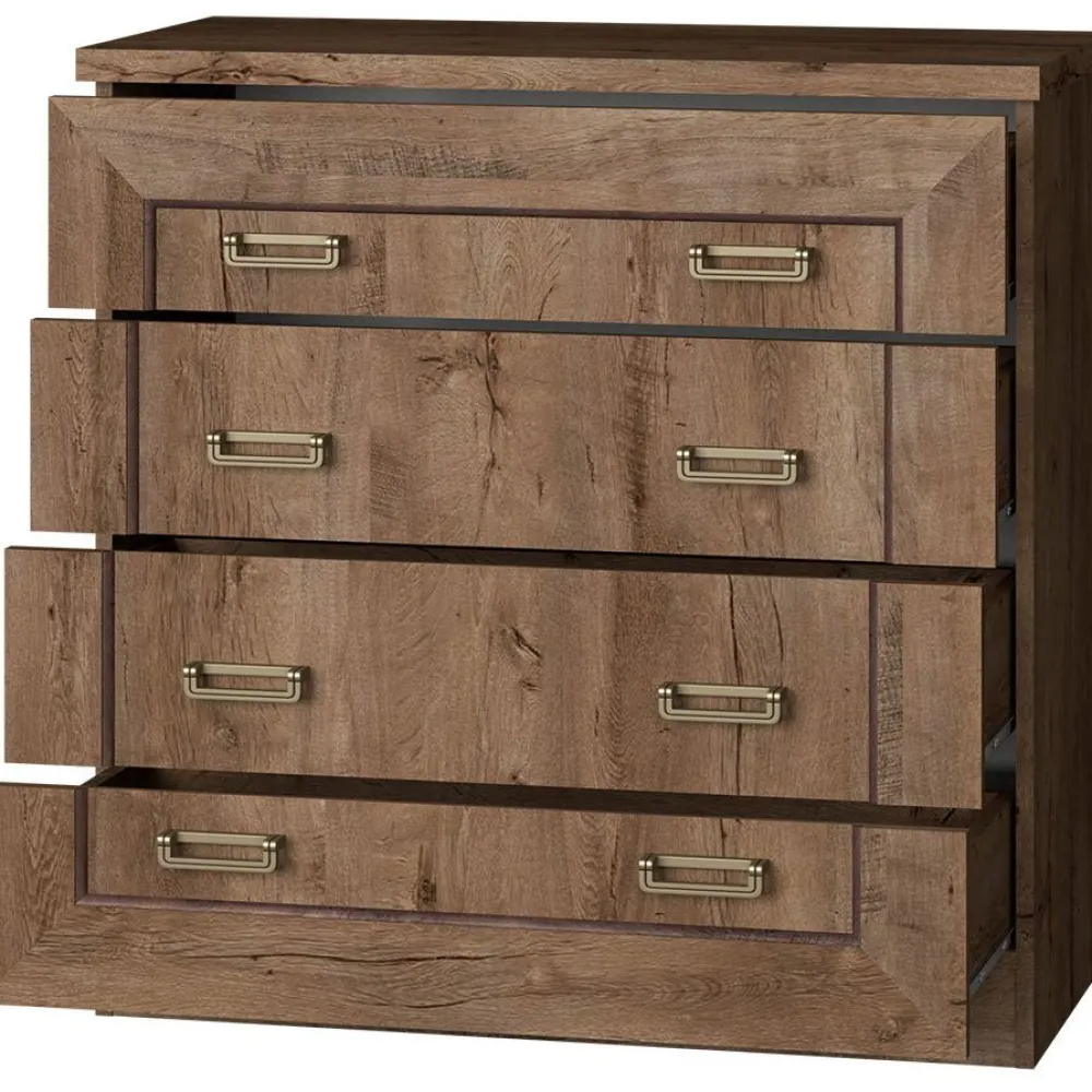 Clearance Lipasto TADEUSZ 1, 90x90cm, ruskea Lipastot