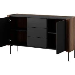 Lipasto WRAP KSZ141, 83x142cm, musta/ruskea Lipastot
