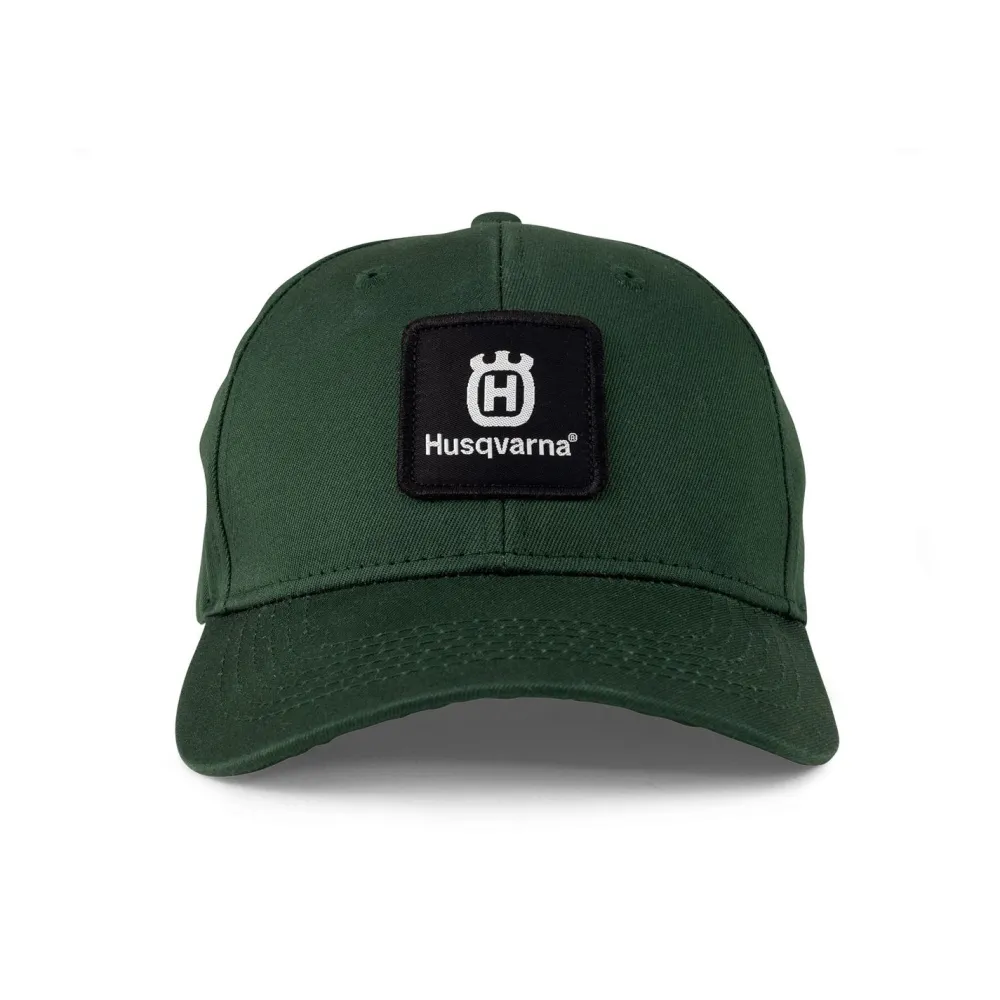 Lippalakki vihreä*Husqvarna Discount