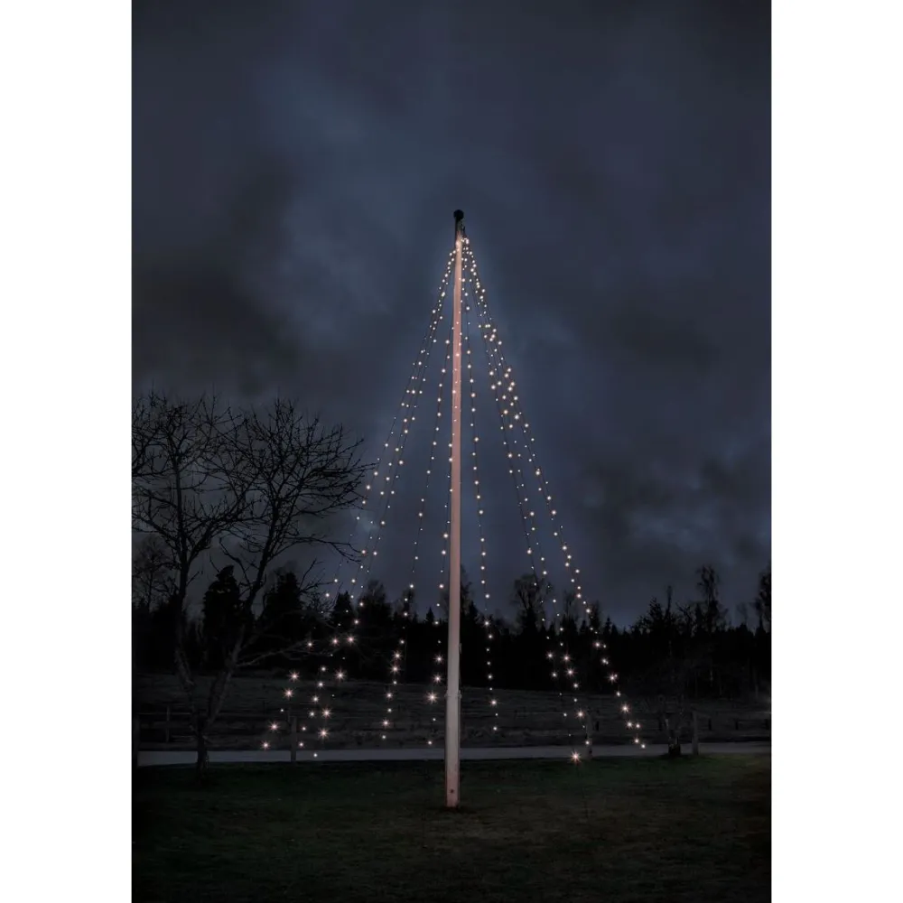 Best Lipputankovalosarja Serie LED Crispy Ice White 360 valoa Jouluvalot Ja Koristevalot