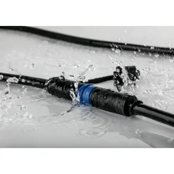 Lisäsarja Plug & Shine ulkospoteille IP67 3-osainen musta*Paulmann Discount