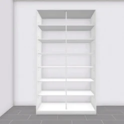 Liukuovikaappi 110-155cm, hyllyillä, mittojen mukaan, eri värejä*Nettiovi Clearance