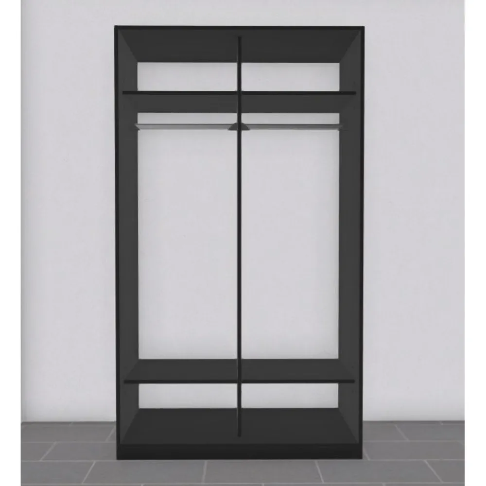 Clearance Liukuovikaappi 110-155cm, tangoilla, mittojen mukaan, eri värejä Liukuovikaapit