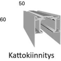 New Liukuovi Sointu, yläkantoinen, mittojen mukaan Liukuovet|Sisäovet