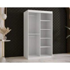 Liukuovivaatekaappi RIFLO SLIM 1 100, 100x200cm*Nomla Clearance