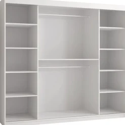 Liukuovivaatekaappi RIFLO SLIM 2 200, 200x200cm Liukuovikaapit