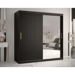 New Liukuovivaatekaappi RIFLO SLIM 2 180, 180x200cm Liukuovikaapit