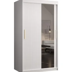 Clearance Liukuovivaatekaappi RIFLO SLIM 2 100, 100x200cm Liukuovikaapit