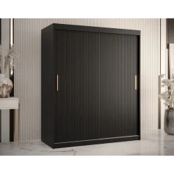 Discount Liukuovivaatekaappi RIFLO SLIM 1 150, 150x200cm Liukuovikaapit