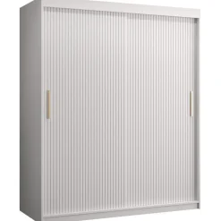 Discount Liukuovivaatekaappi RIFLO SLIM 1 150, 150x200cm Liukuovikaapit