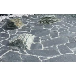 Liuskekivisetti Välimeren Tumma 2-4cm 10m² sis. pihasetti*Majakivi Best