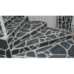 Clearance Liuskekivisetti Välimeren Tumma 1-2cm 5m² sis. laastit Liuskekivet