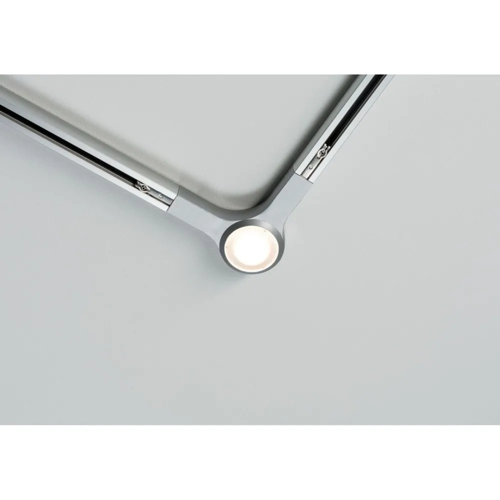 L-liitin URail, 141x141mm, 5.3W, valaistu, eri värejä*Paulmann Discount