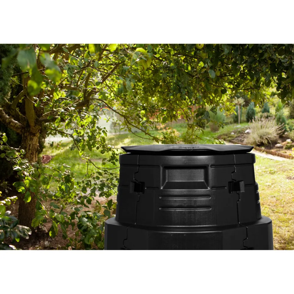 Lämminkomposti Master 375 L -15°C musta*Greenline New