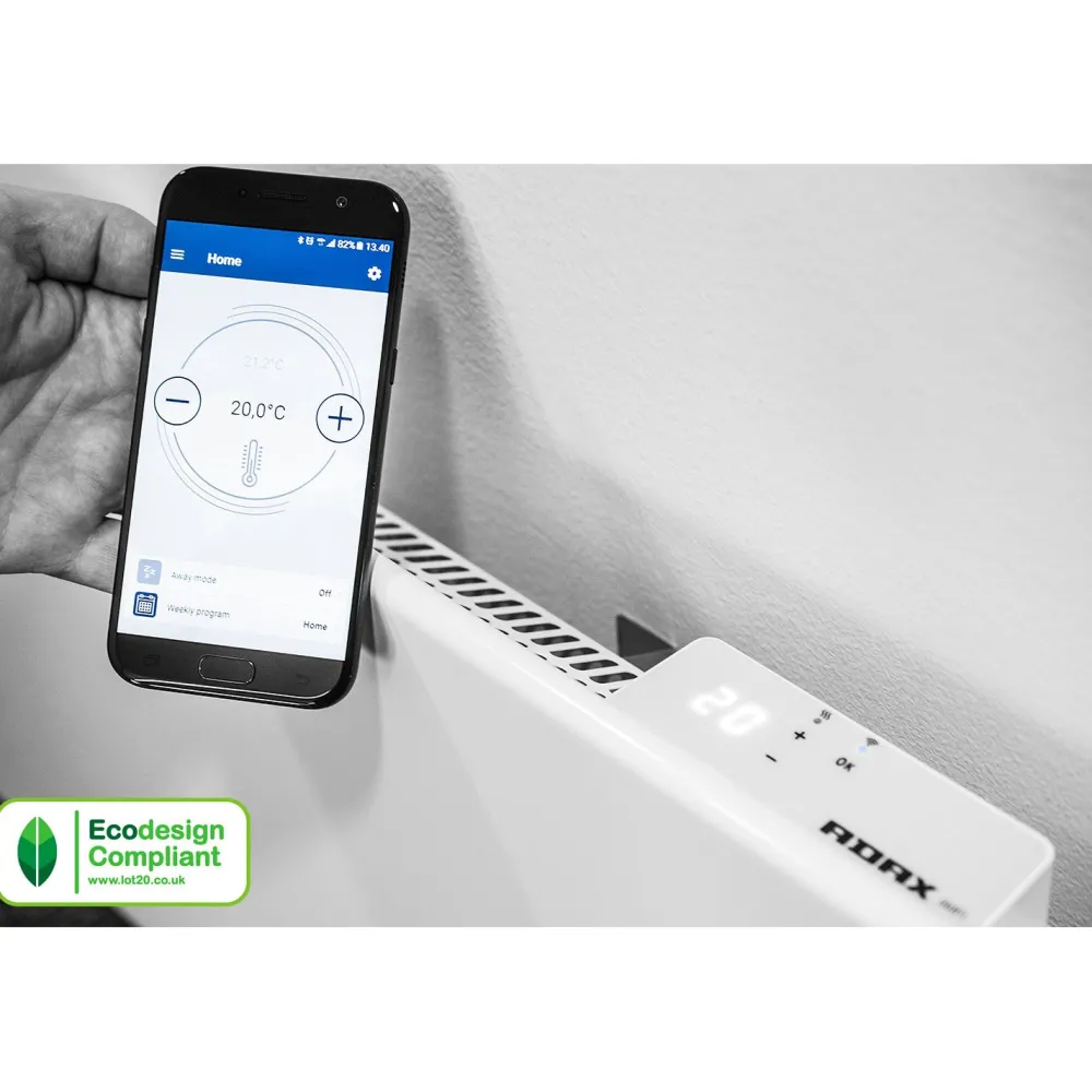 Lämmitin NEO WiFi H KWT eri vaihtoehtoja Sähköpatterit