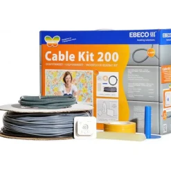 Lämpökaapeli Cable Kit täydennyssarja 107m 1180W*Ebeco Outlet