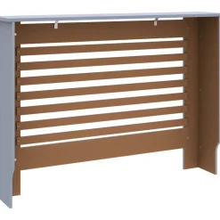Outlet Lämpöpatterin suoja antrasiitti 112x19x81cm mdf Patterinsuojat