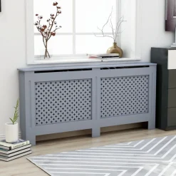 Best Lämpöpatterin suoja antrasiitti 172x19x81 cm mdf Patterinsuojat