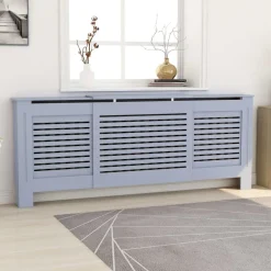 Sale Lämpöpatterin suoja harmaa mdf 205 cm Patterinsuojat