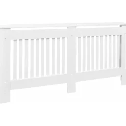 Lämpöpatterin suoja MDF 172 cm valkoinen*FinePRICE Sale